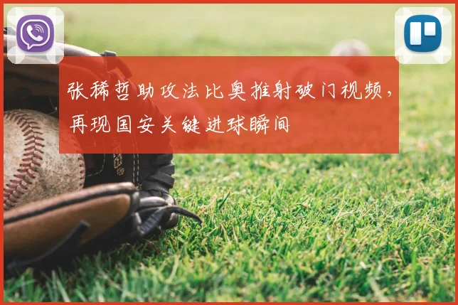 张稀哲助攻法比奥推射破门视频，再现国安关键进球瞬间